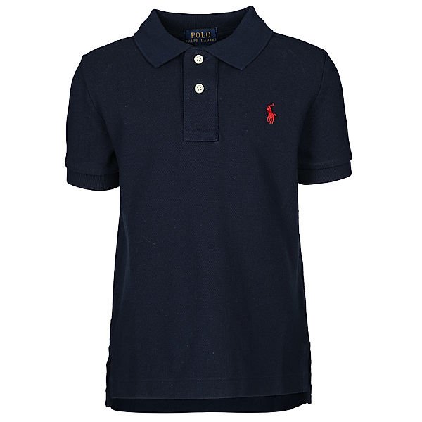 Polo Ralph Lauren Poloshirt MINI MESH SLIM FIT in navy/rot