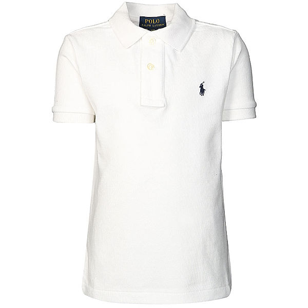 Polo Ralph Lauren Poloshirt MINI MESH SLIM FIT in weiss