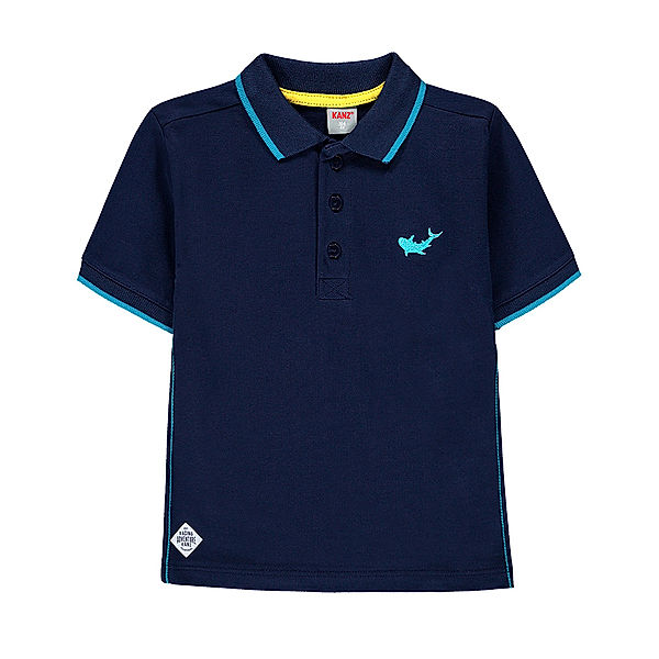 Kanz Poloshirt SHARK RIDER in dunkelblau