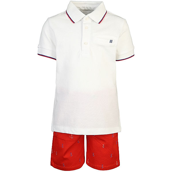 Mayoral Poloshirt SPORTY 2-teilig in rot