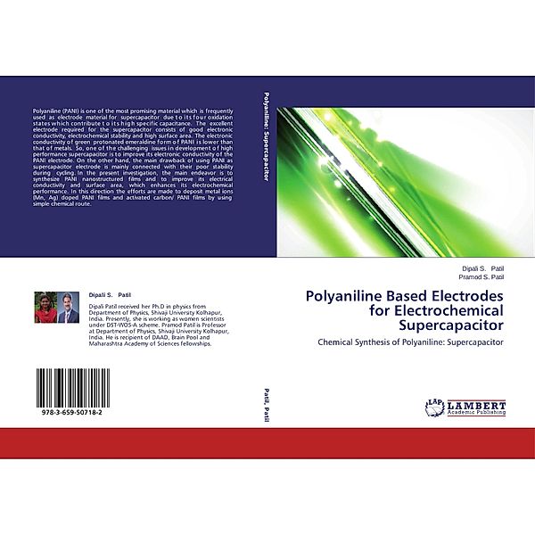 Polyaniline Based Electrodes for Electrochemical Supercapacitor, Dipali S. Patil, Pramod S. Patil