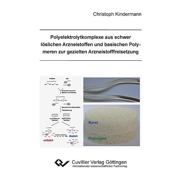 Polyelektrolytkomplexe aus schwer löslichen Arzneistoffen und basischen Polymeren zur gezielten Arzneistofffreisetzung, Christoph Kindermann