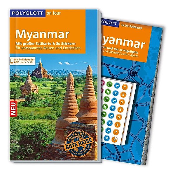 Polyglott on tour Reiseführer Myanmar, Martin H. Petrich