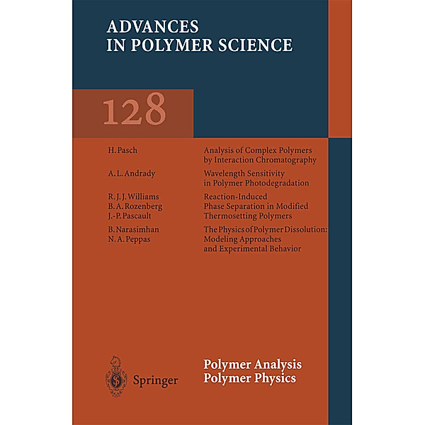Polymer Analysis Polymer Physics