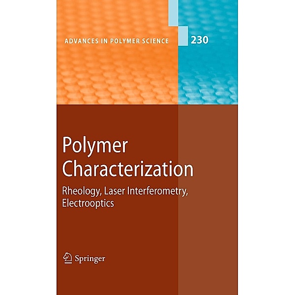 Polymer Characterization / Advances in Polymer Science Bd.230