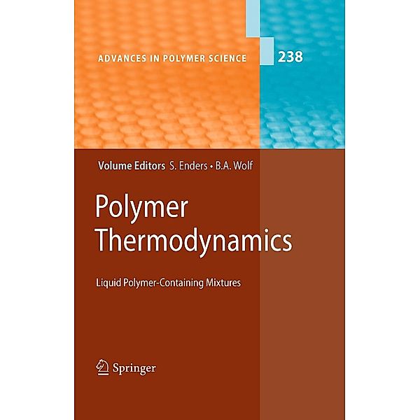 Polymer Thermodynamics / Advances in Polymer Science Bd.238