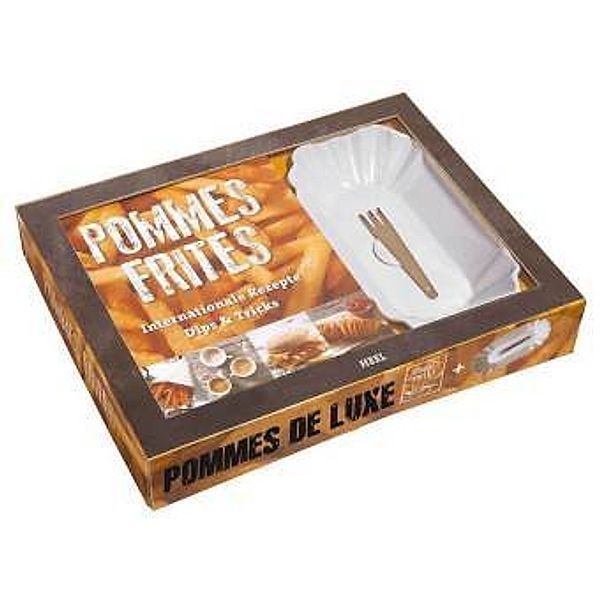 Pommes de luxe, inkl. hochwertiger Porzellanschale und Edelstahlpicker, Christine Hager, Ulrike Reihn