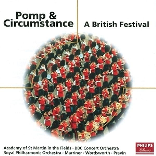 Pomp & Circumstance-A British Festival, Previn, Wordsworth, Marriner, Lpo