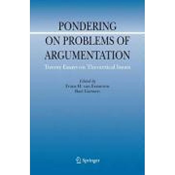 Pondering on Problems of Argumentation / Argumentation Library Bd.14
