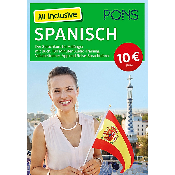 PONS All Inclusive Spanisch, m. 3 Audio+MP3-CDs