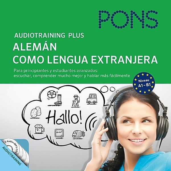 PONS Audiotraining - PONS Audiotraining Plus - Alemán como lengua extranjera, Christine Breslauer, Anke Levin-Steinmann, PONS-Redaktion