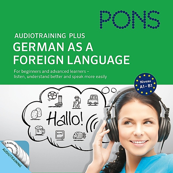 PONS Audiotraining - PONS Audiotraining Plus - German as a Foreign Language, Christine Breslauer, Anke Levin-Steinmann, PONS-Redaktion