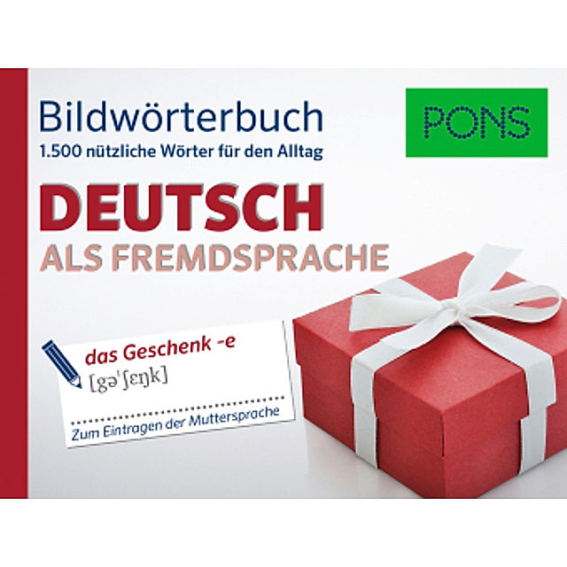PONS Bildwörterbuch Deutsch als Fremdsprache Buch jetzt online bei  Weltbild.at bestellen