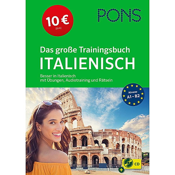 PONS Das Große Trainingsbuch / PONS Das große Trainingsbuch Italienisch, m. Audio-CD, MP3