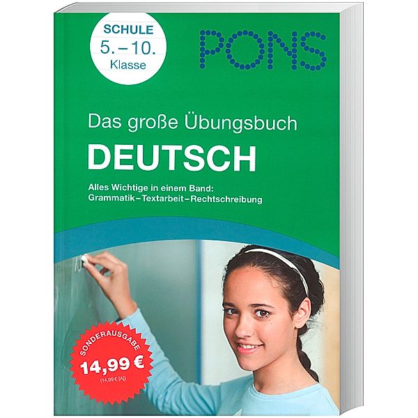 PONS Das große Übungsbuch Deutsch, Anne Haase, Anne Scheller, Verena Wrobel, Silke Gausche