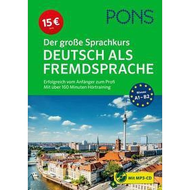 PONS Der grosse Sprachkurs Deutsch als Fremdsprache Buch versandkostenfrei  bei Weltbild.ch bestellen