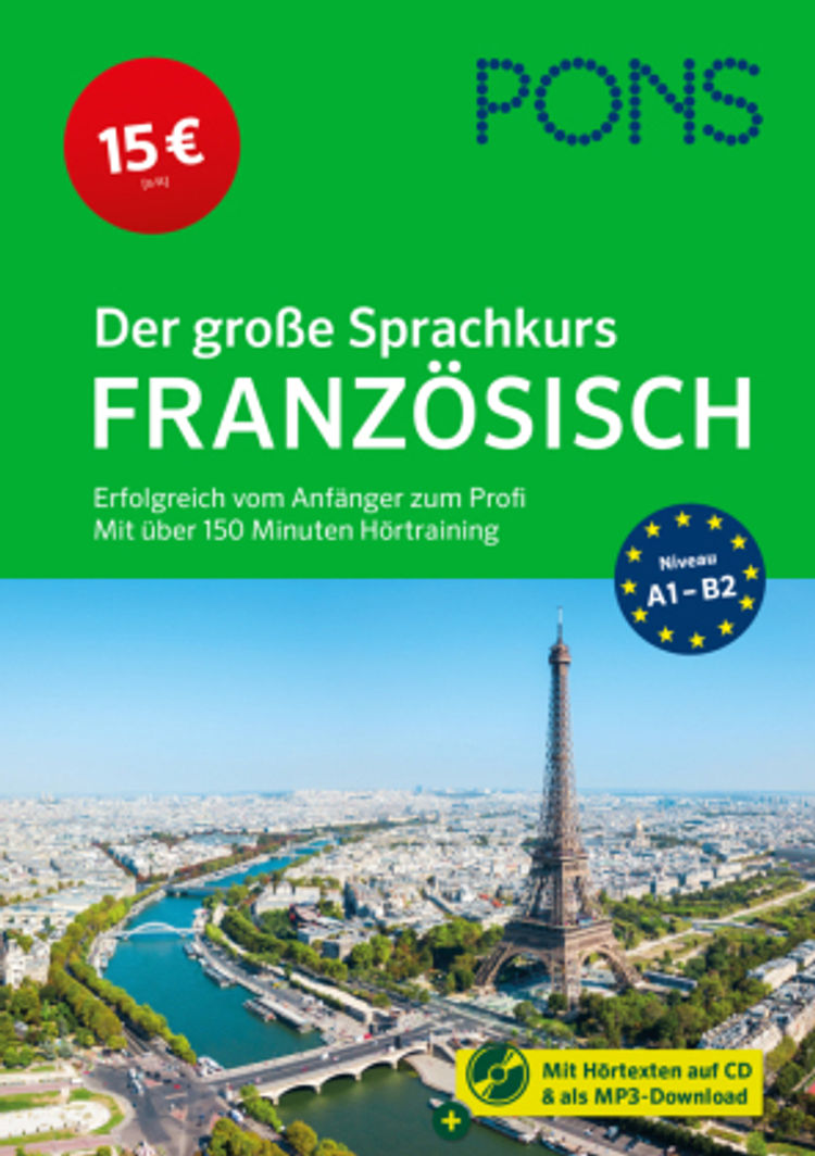 PONS Der große Sprachkurs Französisch, m. MP3-CD Buch versandkostenfrei bei  Weltbild.de bestellen