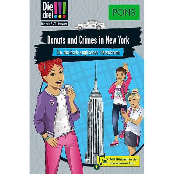 PONS Die Drei !!! - Donuts and Crimes in New York, Jule Ambach