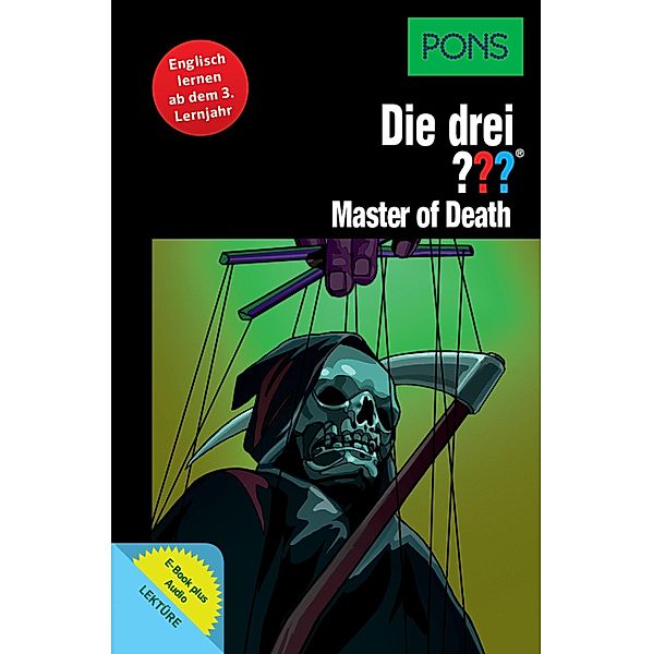 PONS Die drei ??? Fragezeichen Master of Death mit Audio / PONS Die drei ??? Fragezeichen mit Audio Bd.4, Kari Erlhoff