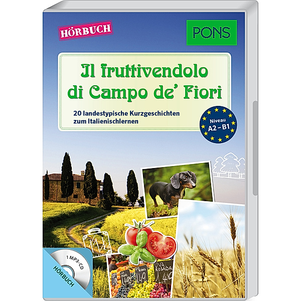 PONS Hörbuch - Il fruttivendolo di Campo de' Fiori, 1 MP3-CD, Giuseppe Fianchino, Claudia Mencaroni