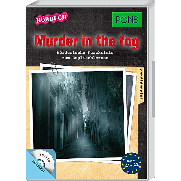 PONS Hörbuch - Murder in the Fog, 1 MP3-CD, Dominic Butler