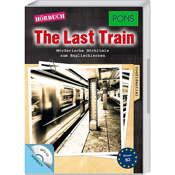 PONS Hörkrimi Englisch -  The Last Train,1 MP3-CD, Emily Slocum