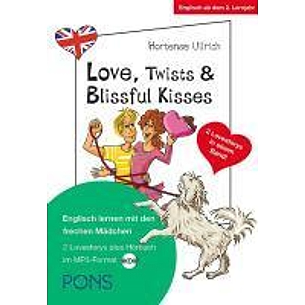 PONS Love, Twists & Blissful Kisses, m. MP3-CD, Hortense Ullrich
