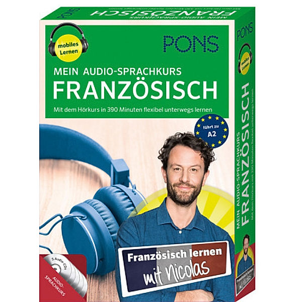 PONS Mein Audio-Sprachkurs Französisch, 5 MP3-CDs