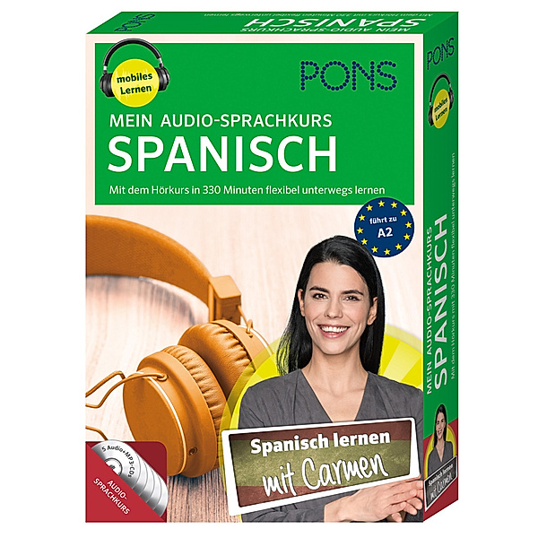 PONS Mein Audio-Sprachkurs Spanisch, 5 MP3-CDs