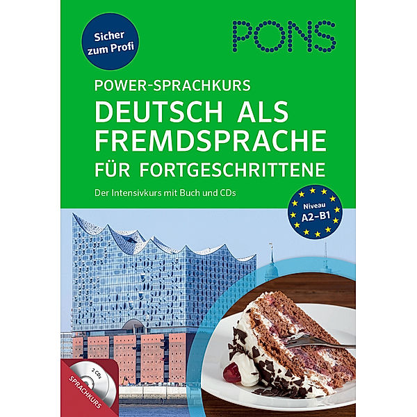 PONS Power-Sprachkurs Deutsch als Fremdsprache für Fortgeschrittene, m. 2 Audio-CDs