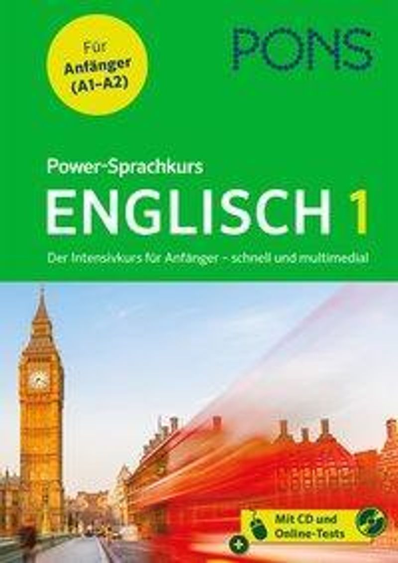 PONS Power-Sprachkurs Englisch 1, m. Audio-CD, MP3 Buch versandkostenfrei  bei Weltbild.ch bestellen