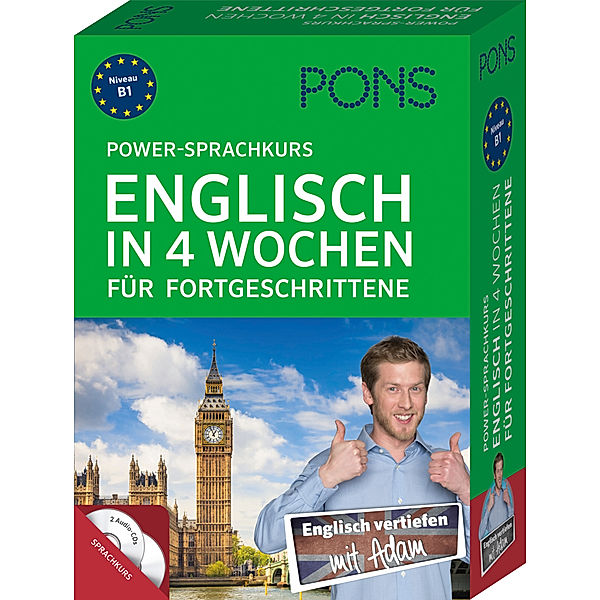 PONS Power-Sprachkurs / PONS Power-Sprachkurs Englisch für Fortgeschrittene, m. 2 Audio-CDs