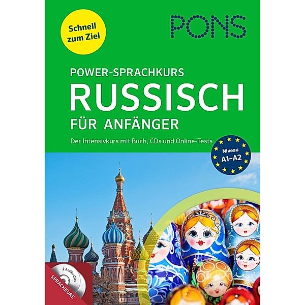 PONS Power-Sprachkurs / PONS Power-Sprachkurs Russisch für Anfänger, m. 2 Audio-CDs