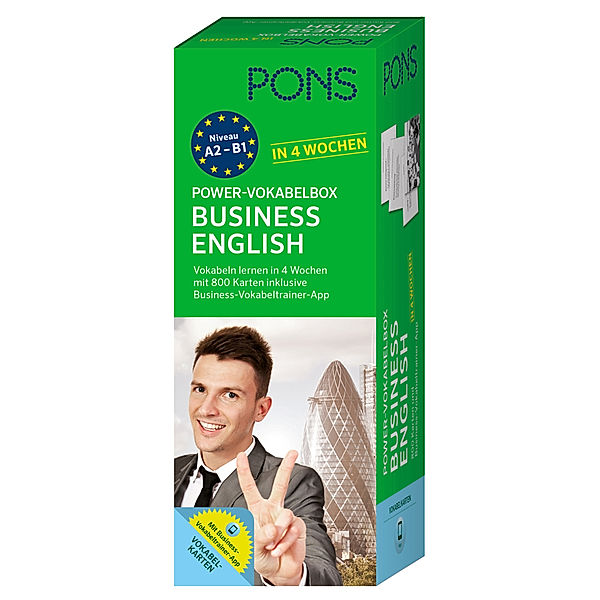 PONS Power-Vokabelbox Business English in 4 Wochen