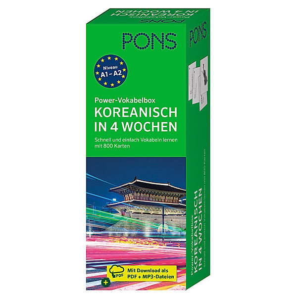 PONS Power-Vokabelbox Koreanisch in 4 Wochen