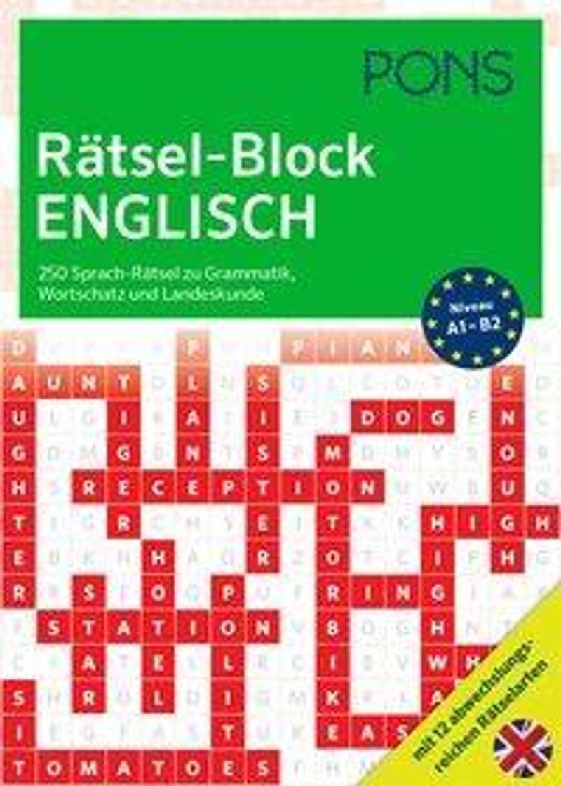PONS Rätsel-Block Englisch Buch versandkostenfrei bei Weltbild.de bestellen