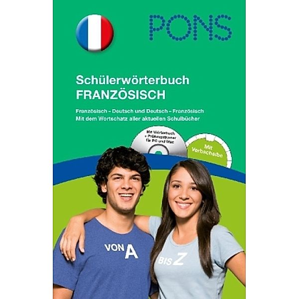 PONS Schülerwörterbuch Französisch, m. CD-ROM