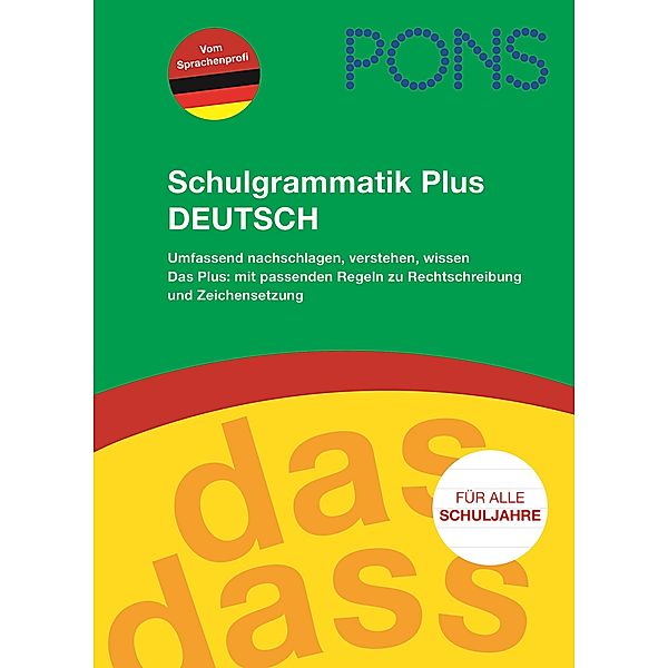 PONS Schulgrammatik Plus Deutsch