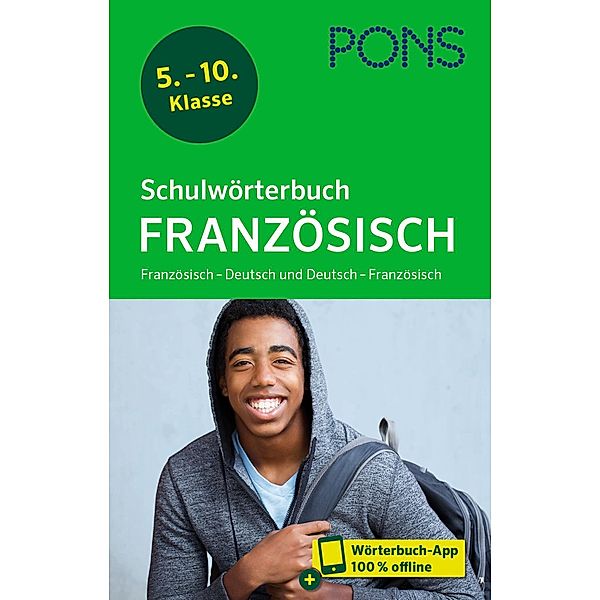 PONS Schulwörterbuch Französisch, m.  Buch, m.  Online-Zugang