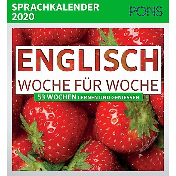 PONS Sprachkalender 2020 Englisch Woche für Woche