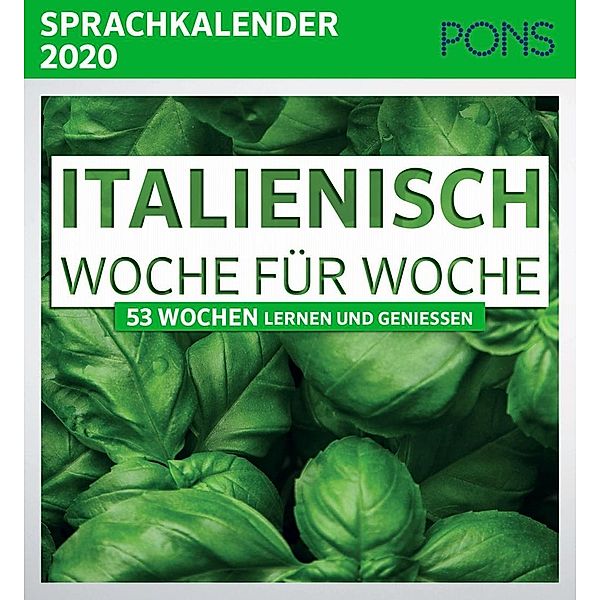 PONS Sprachkalender 2020 Italienisch Woche für Woche