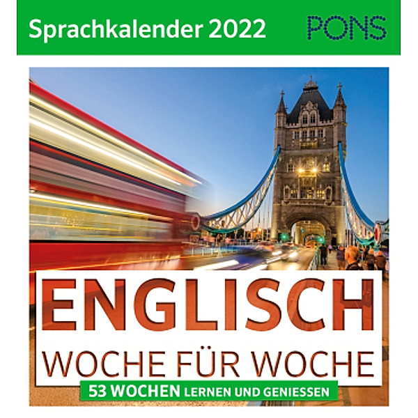 PONS Sprachkalender 2022 Englisch