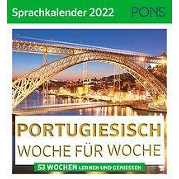 PONS Sprachkalender 2022 Portugiesisch