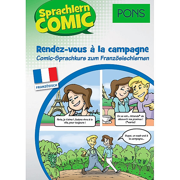 PONS Sprachlern-Comic / PONS Sprachlern-Comic Französisch Rendez-vous à la campagne