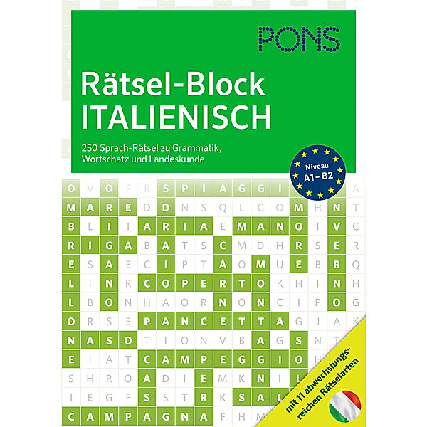 PONS Sprachrätsel / PONS Rätsel-Block Italienisch