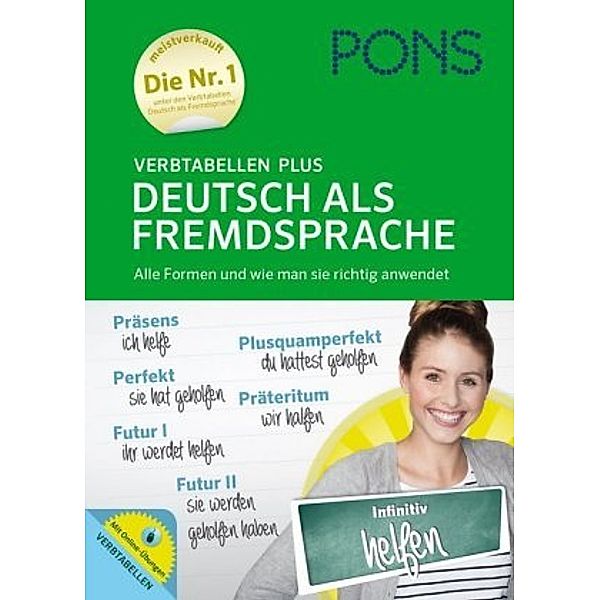 PONS Verbtabellen Plus Deutsch als Fremdsprache