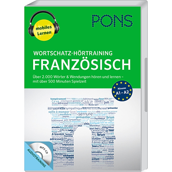 PONS Wortschatz-Hörtraining Französisch, 1 MP3-CD