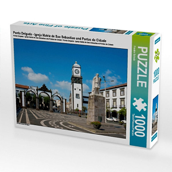 Ponta Delgada - Igreja Matriz de Sao Sebastiao und Portas da Cidade (Puzzle), Frauke Scholz