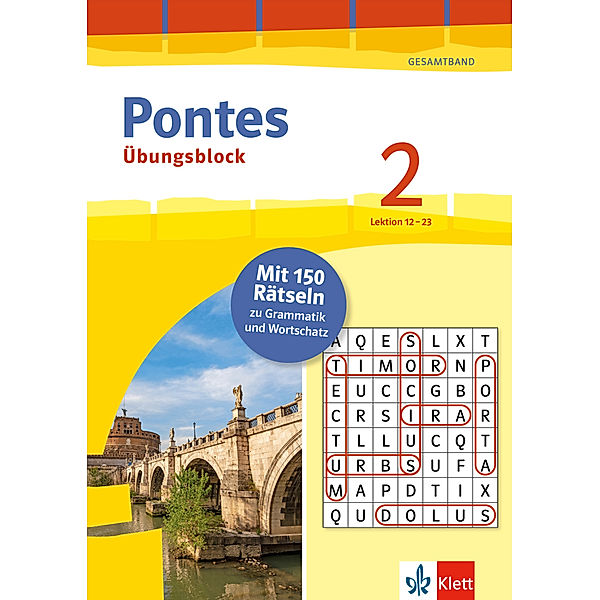 Pontes 2 Gesamtband (ab 2020) - Übungsblock zum Schulbuch 2. Lernjahr