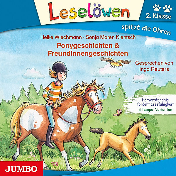 Ponygeschichten & Freundinnengeschichten,Audio-CD, Heike Wiechmann